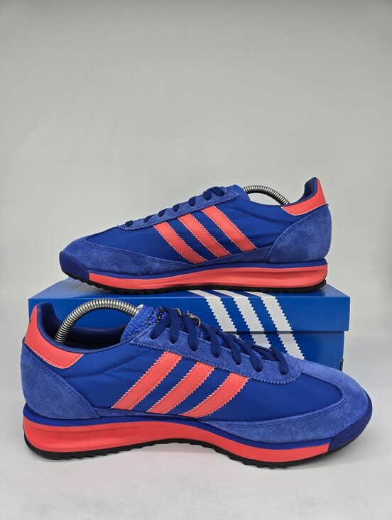 adidas Men\'s SL 72 RS IG4648 Bright Red Royal Blue Shoes Size 10 main image 5